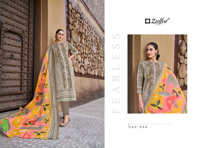 Zohra Vol 3 By Zulfat Cotton Printed Designer Dress Material Wholesale Shop In Surat
